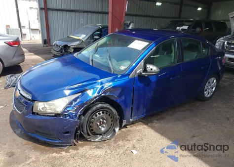 2013 Chevrolet Cruze Ls Auto из США, поврежденный, VIN 1G1PA5SG9D7232220